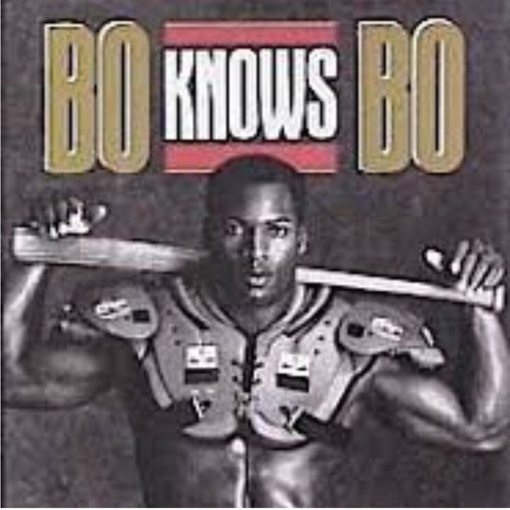 Autographed Bo knows Bo book by Bo Jackson